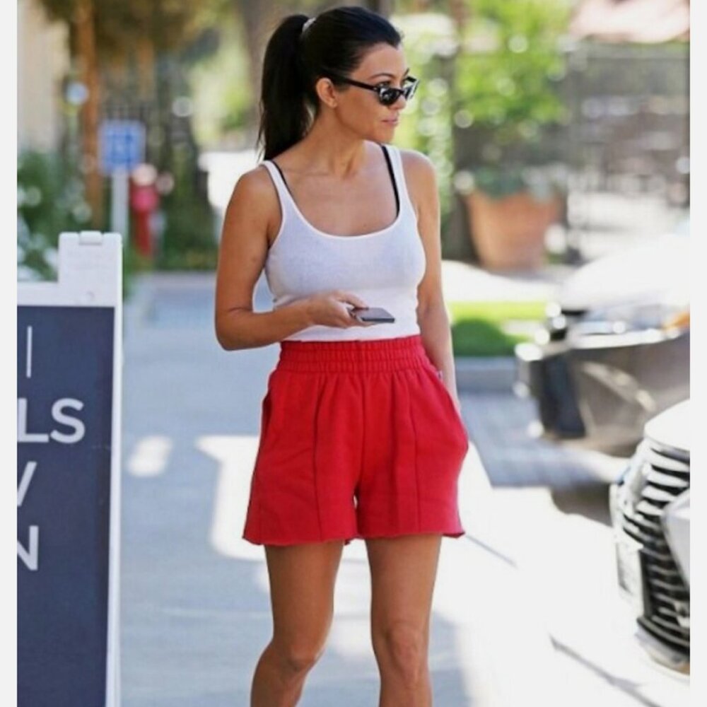 Good American Good Sweats Shorts